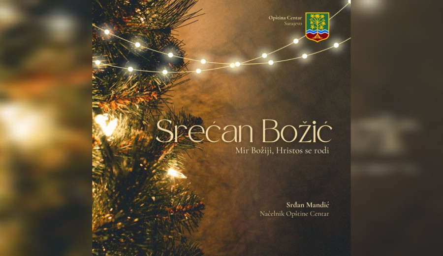 Načelnik Mandić čestitao Božić