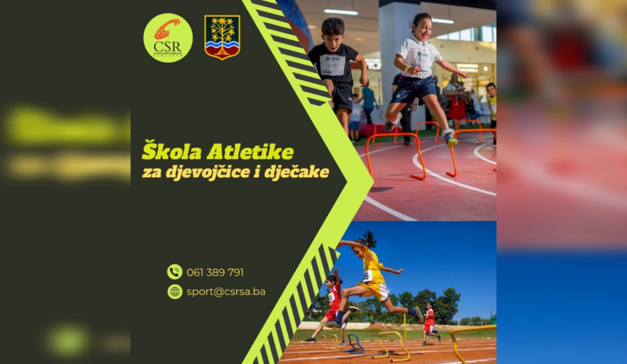 Besplatna škola atletike za osnovce