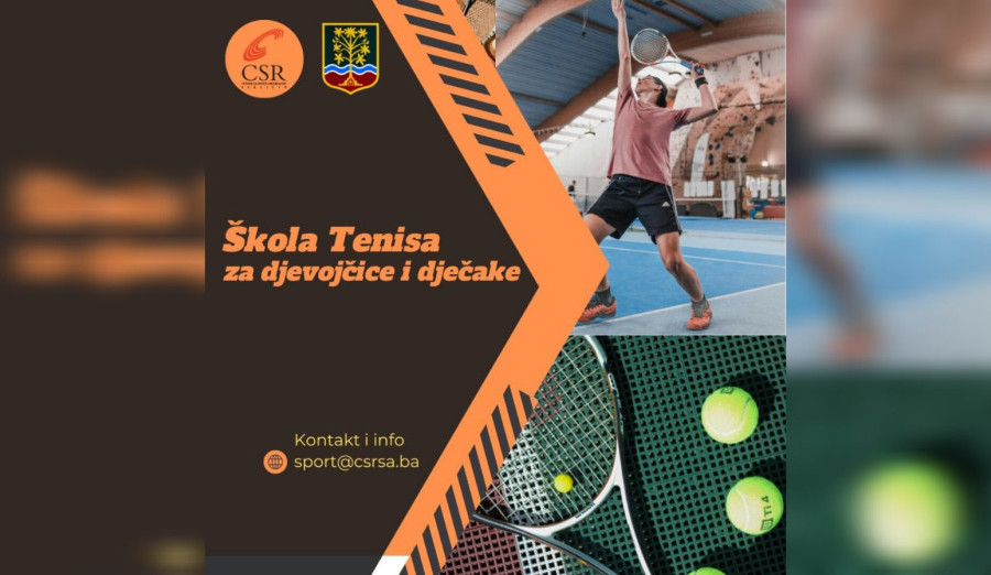 Prijave za besplatnu ljetnu školu tenisa za mališane