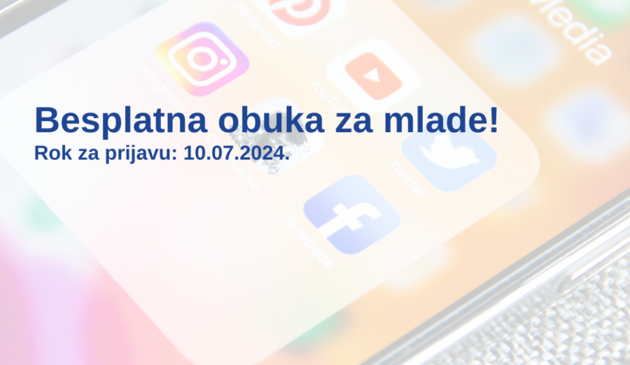 Besplatna obuka za mlade iz oblasti digitalnog marketinga