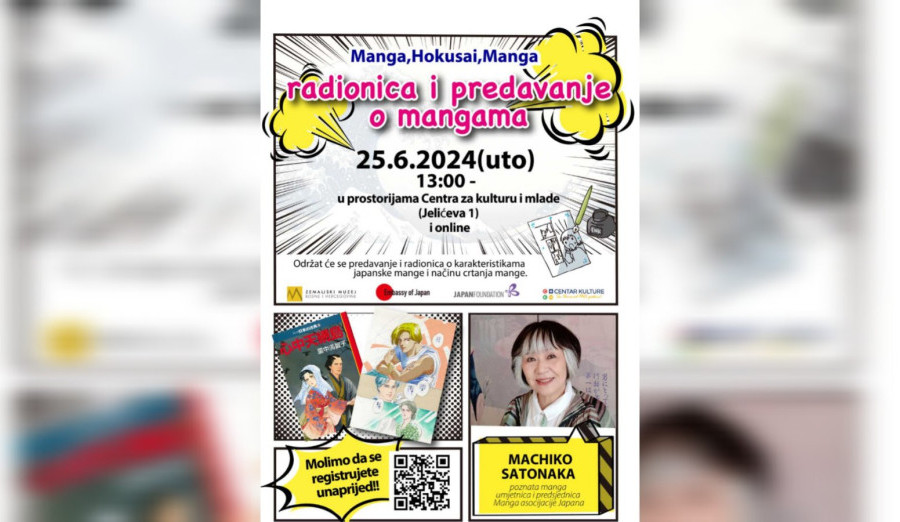 Jedinstvena radionica i predavanje o mangama