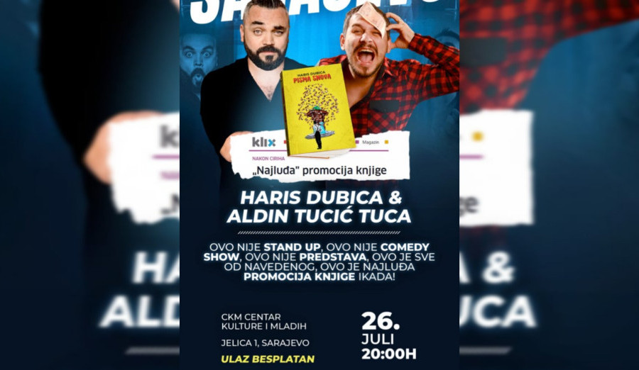 Promocija knjige „Pisma Snova“ Harisa Dubice