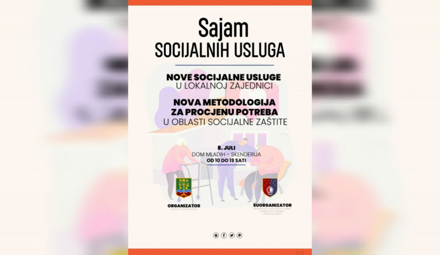 Najava prvog Sajma socijalnih usluga