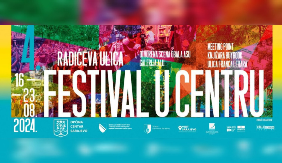 Večeras zatvaranje četvrtog „Festivala u Centru“