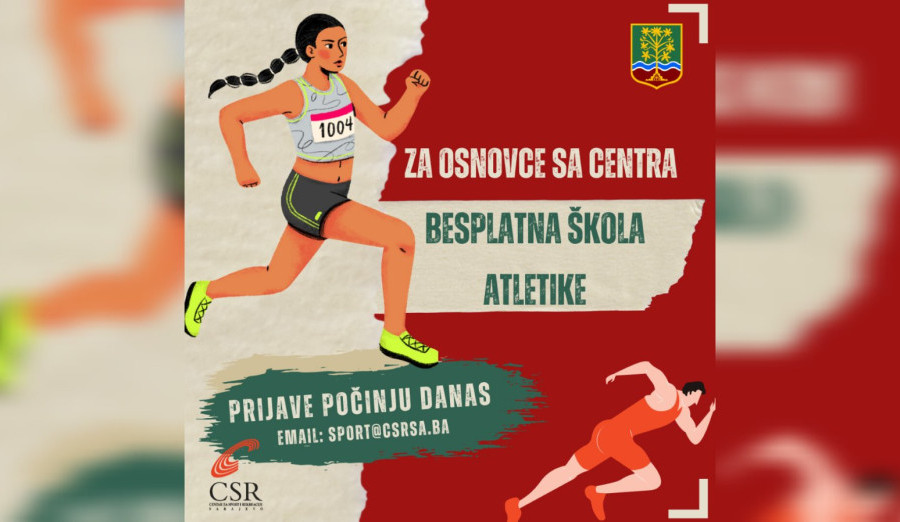 Počinju prijave za besplatnu školu atletike za osnovce