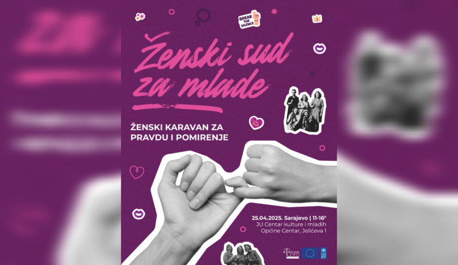 U petak story-telling događaj – Ženski sud za mlade