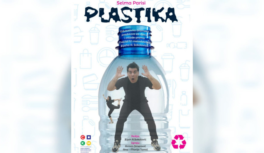 Sutra predstava „Plastika“ na teatarskoj sceni Jelićeve