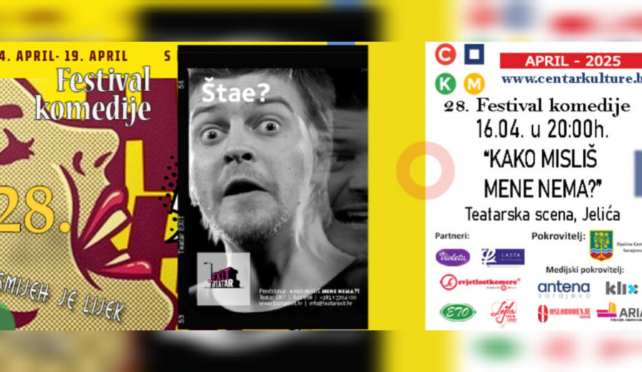 U srijedu predstava „Kako misliš mene nema?!“