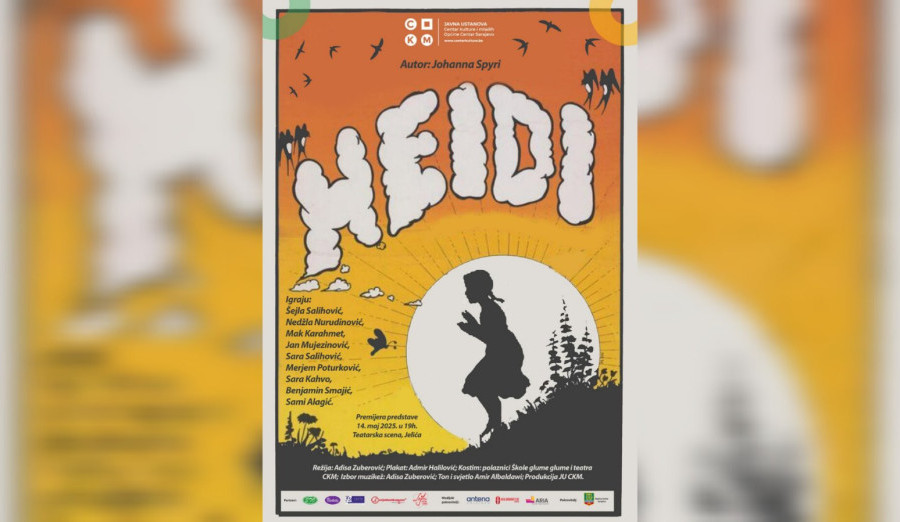 Večeras premijera predstave „Heidi“