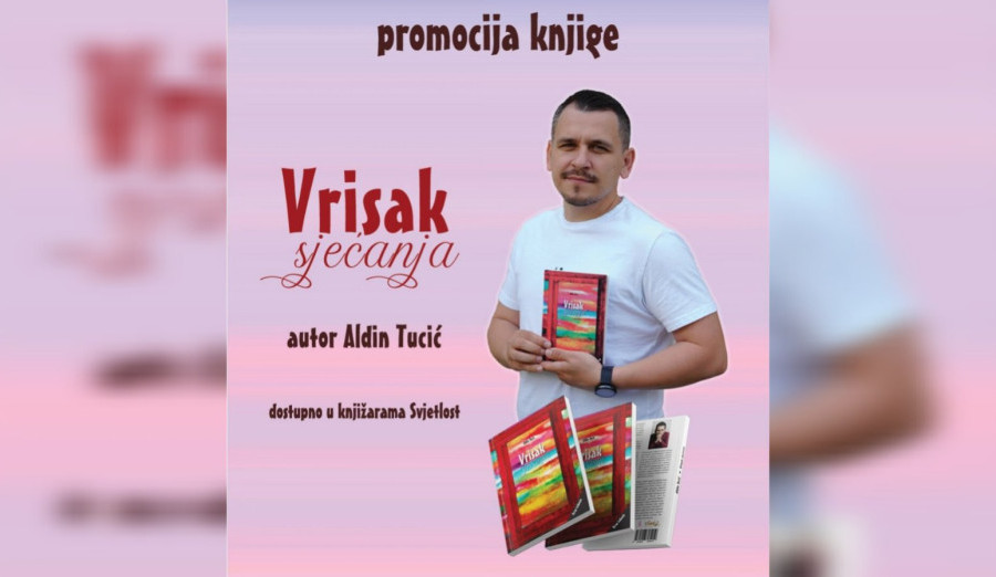 U petak promocija knjige „Vrisak sjećanja“ Aldina Tucića