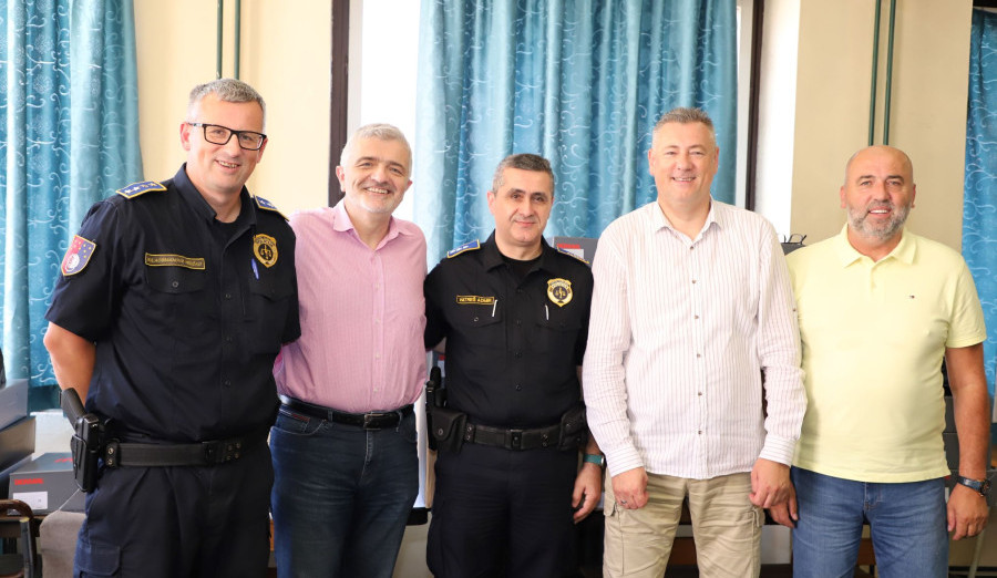 Načelnik Srđan Mandić posjetio Policijsku stanicu Centar