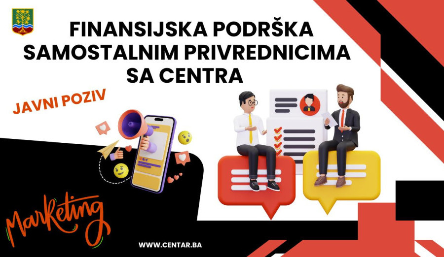 Finansijska podrška samostalnim privrednicima sa Centra