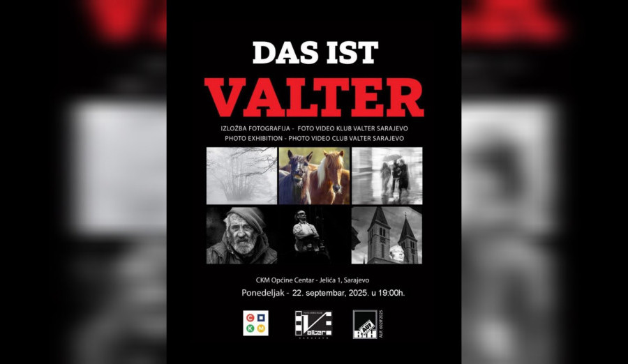 U ponedjeljak izložba fotografija Foto-video kluba „Valter“ Sarajevo