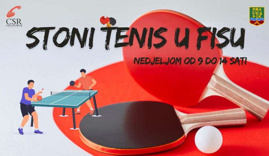 Besplatni termini za stoni tenis