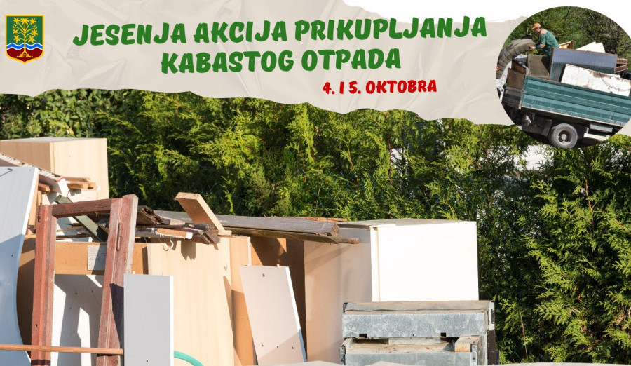 Jesenja akcija prikupljanja kabastog otpada