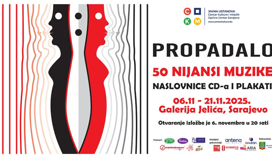 U četvrtak izložba „50 nijansi muzike“ Ivice Propadala