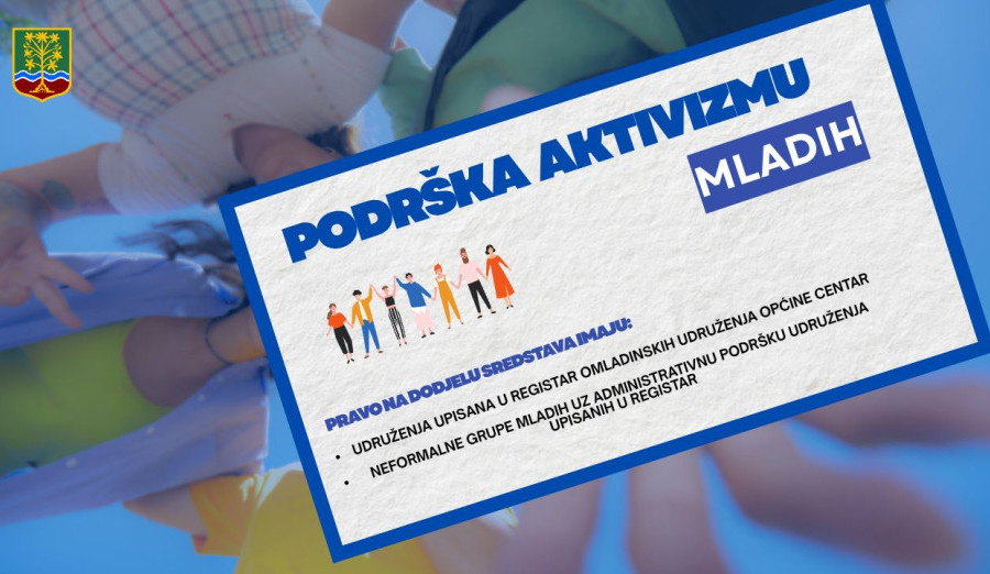 Objavljen Javni poziv za dodjelu sredstava