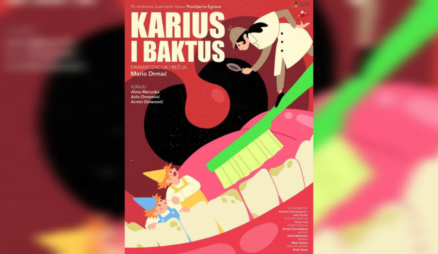 U subotu predstava „Karius i Baktus“ u Centru