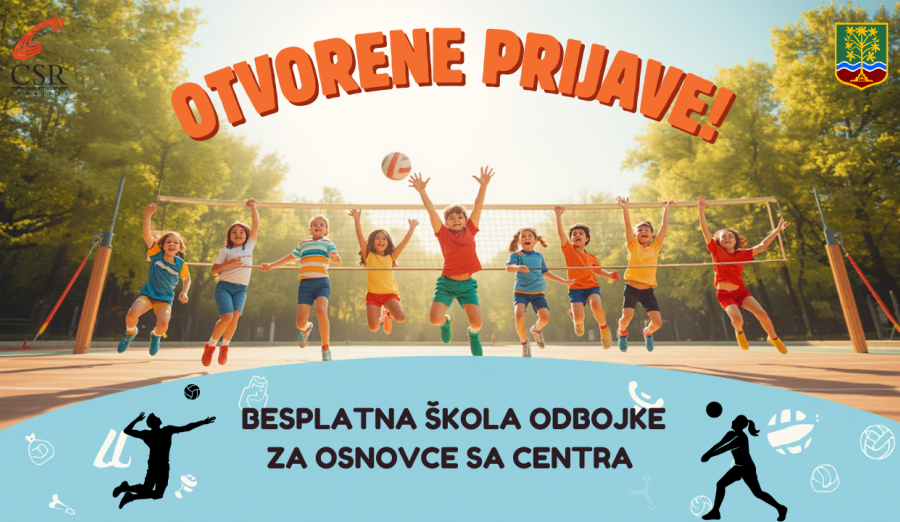 Besplatna škola odbojke za osnovce sa Centra