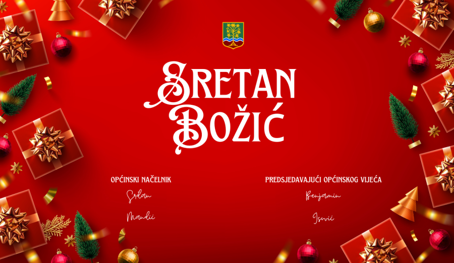 Čelnici Općine Centar katoličkim vjernicima čestitali Božić