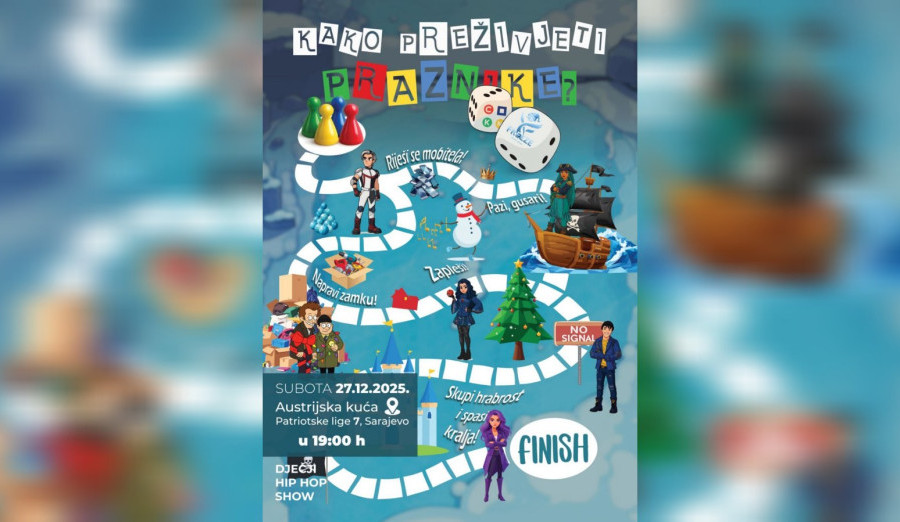 Sutra novogodišnji hip hop koncert „Plesnog Studija Freeze“