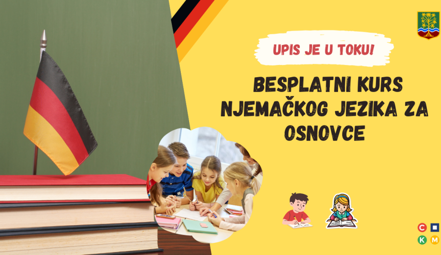 U toku je upis na besplatni kurs njemačkog jezika za osnovce