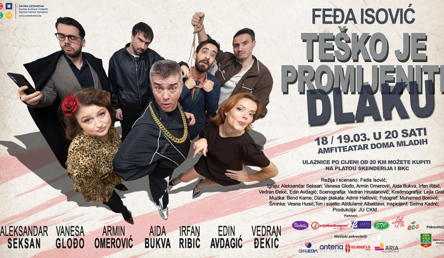 Premijera predstave „Teško je promijeniti dlaku“