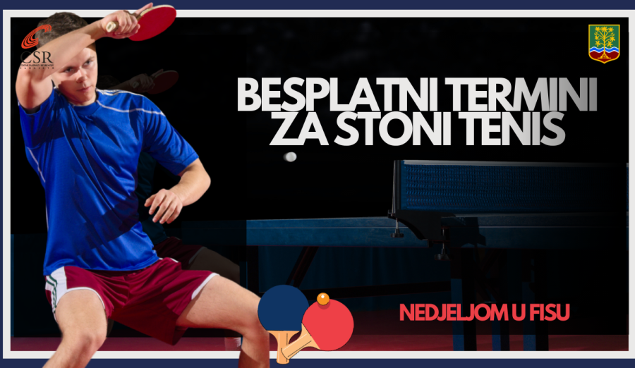Besplatni termini za stoni tenis