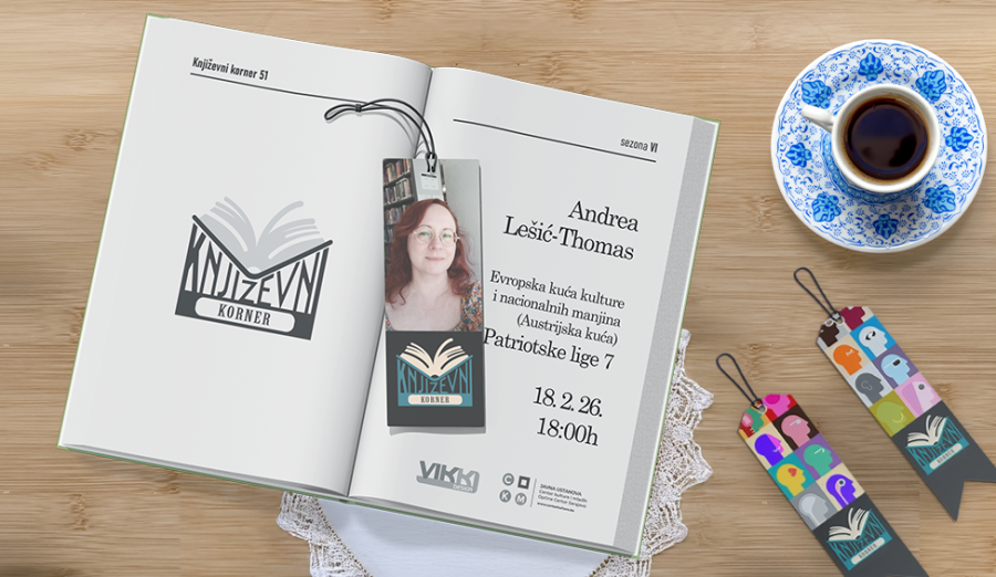 Sutra književni korner sa Andreom Lešić-Thomas