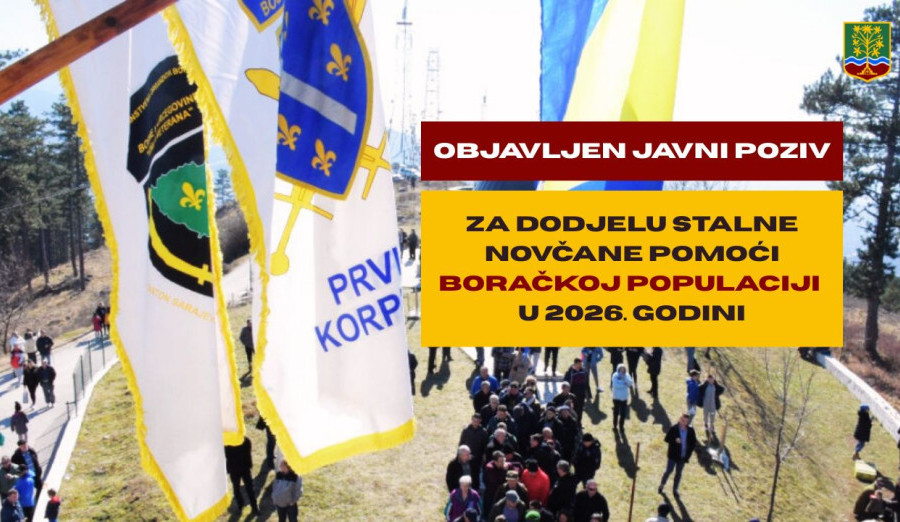 Objavljen javni poziv za dodjelu stalne novčane pomoći