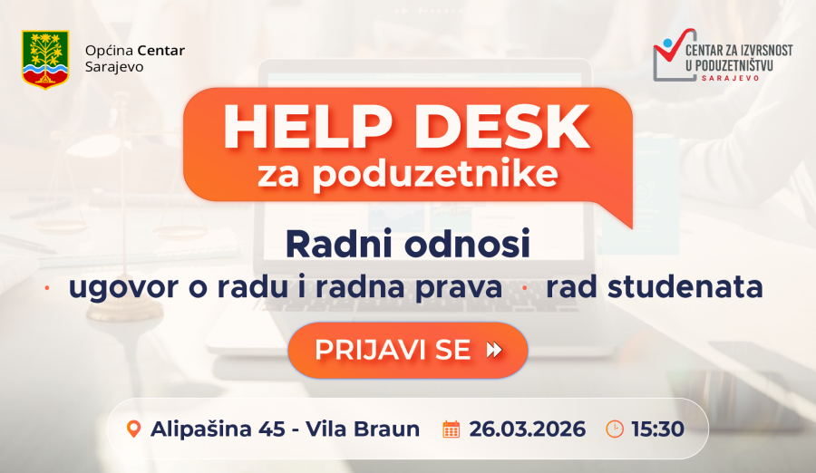 U četvrtak nova besplatna Help Desk sesija