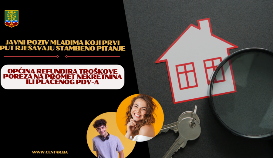 Općina refundira troškove poreza na promet nekretnina ili plaćenog PDV-a