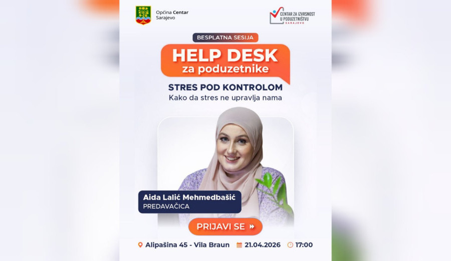 Naredne sedmice nova besplatna Help Desk sesija