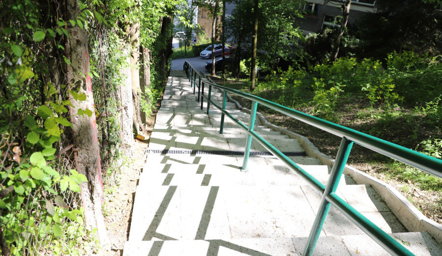 Završeni radovi na sanaciji stepeništa u Prusačkoj ulici