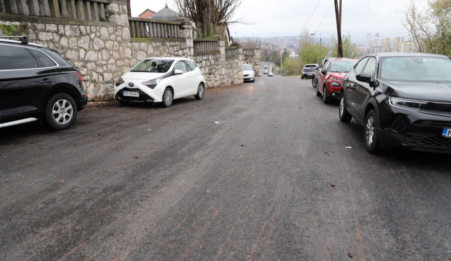 Završena sanacija saobraćajnice ispod Jevrejskog groblja