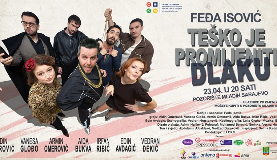 Uskoro premijera predstave „Teško je promijeniti dlaku“