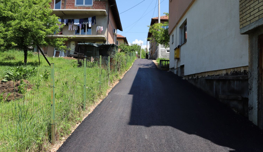 Završena sanacija kraka Ulice Dejzina Bikića