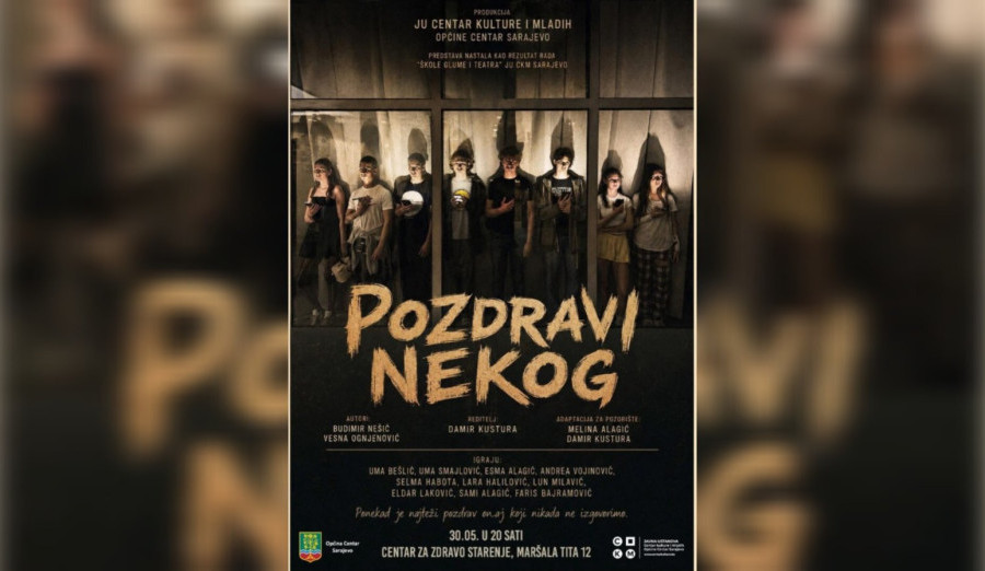 Iduće sedmice repriza predstave „Pozdravi nekog“