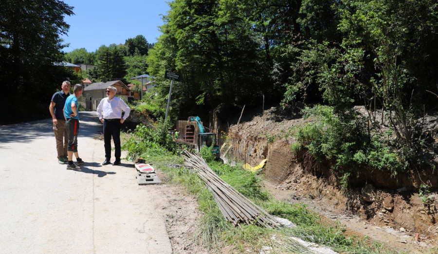Intenzivni radovi na regulaciji Koševskog potoka u Ulici Svetozara Ćorovića