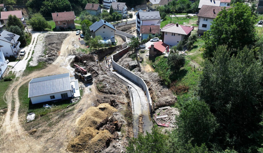 Napreduju radovi na regulaciji Koševskog potoka