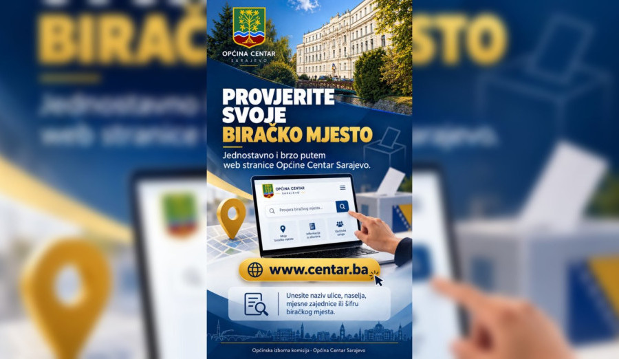 Pronađite svoje biračko mjesto