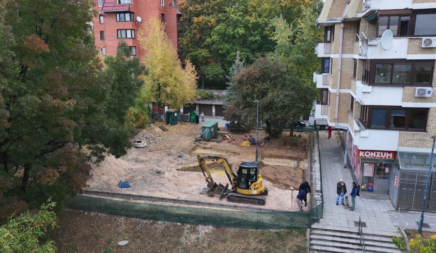 U toku radovi na uređenju platoa na Breki