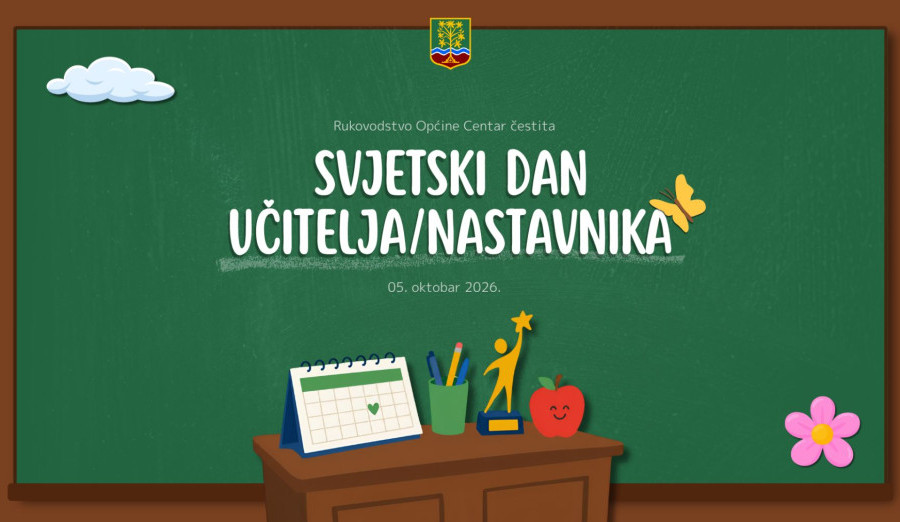 Rukovodstvo Općine Centar čestitalo Svjetski dan učitelja/nastavnika