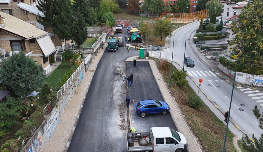 Napreduju radovi na sanaciji Ulice Hasana Sušića